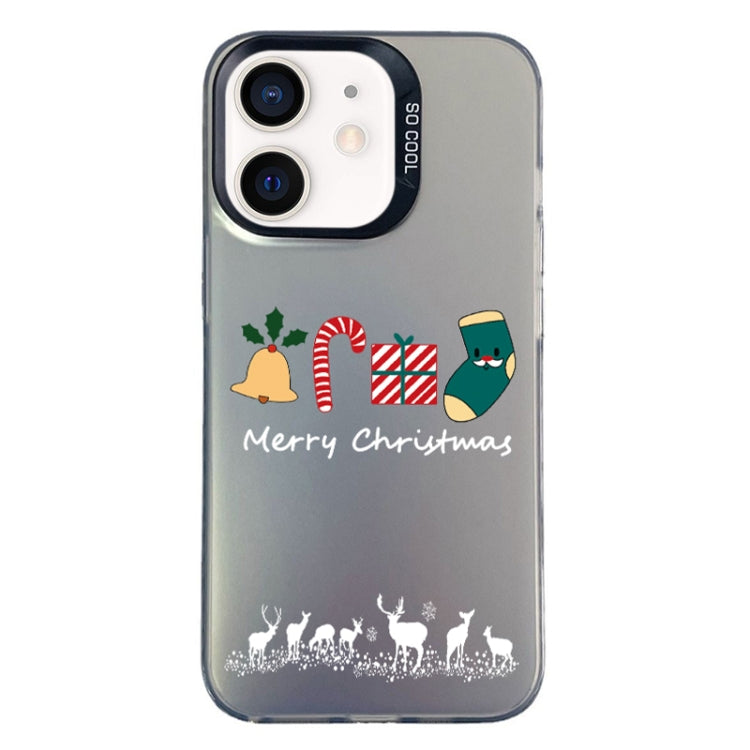 Christmas Series PC Full Coverage Pattern Phone Case, For iPhone 12