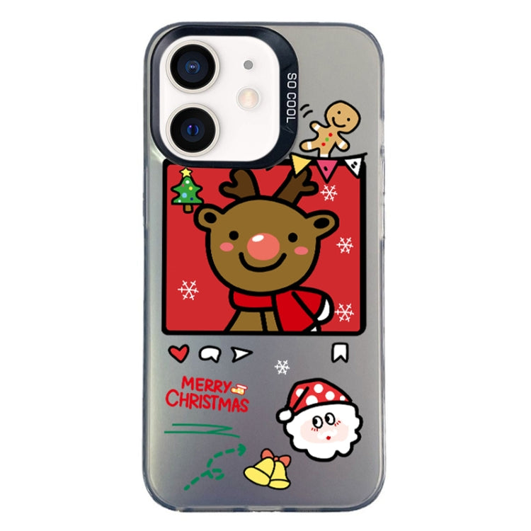 Christmas Series PC Full Coverage Pattern Phone Case, For iPhone 12