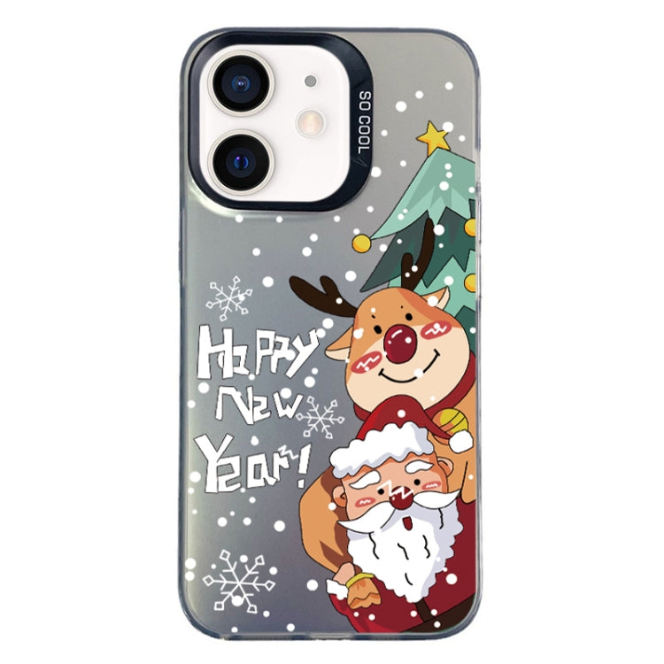 Christmas Series PC Full Coverage Pattern Phone Case, For iPhone 12