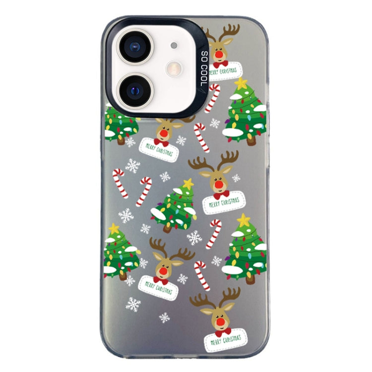 Christmas Series PC Full Coverage Pattern Phone Case, For iPhone 12