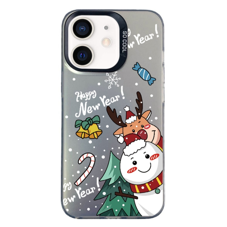 Christmas Series PC Full Coverage Pattern Phone Case, For iPhone 12