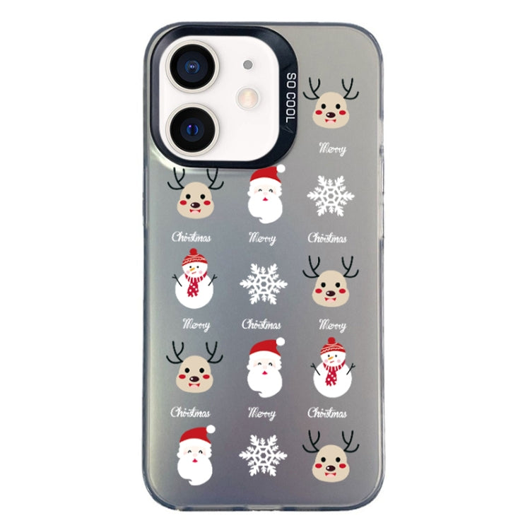 Christmas Series PC Full Coverage Pattern Phone Case, For iPhone 12