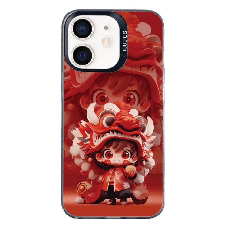 Christmas Series PC Full Coverage Pattern Phone Case, For iPhone 12