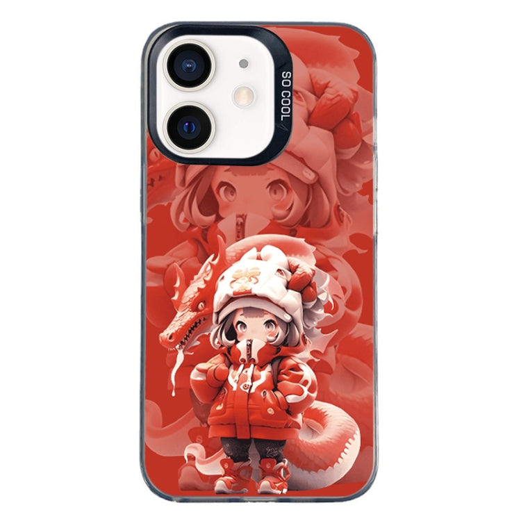 Christmas Series PC Full Coverage Pattern Phone Case, For iPhone 12