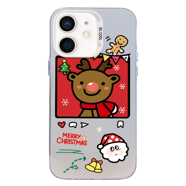 Christmas Series PC Full Coverage Pattern Phone Case, For iPhone 12