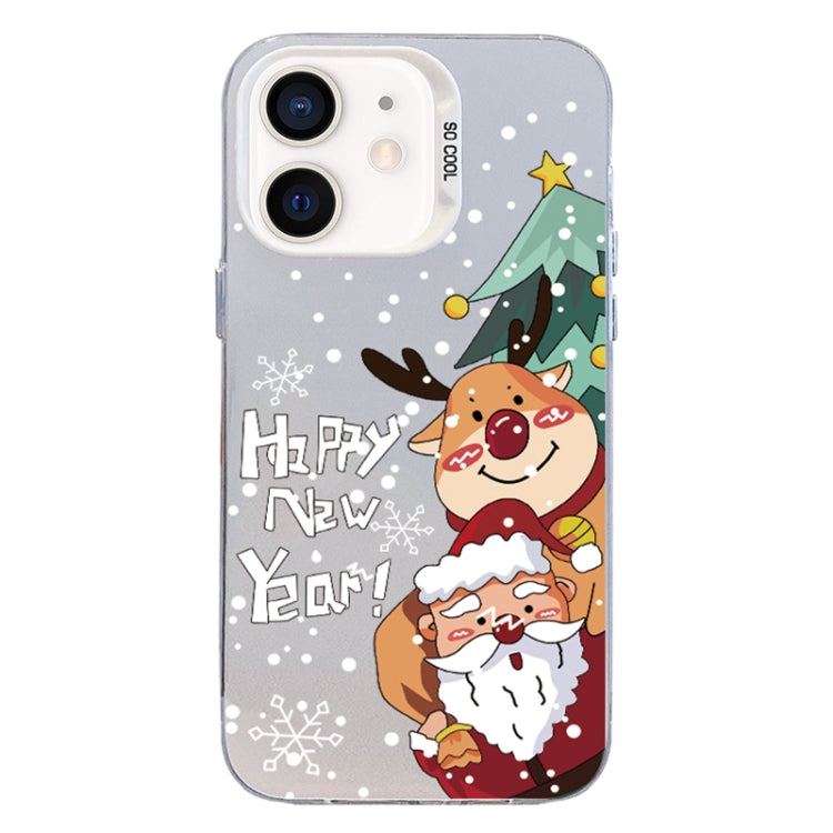 Christmas Series PC Full Coverage Pattern Phone Case, For iPhone 12