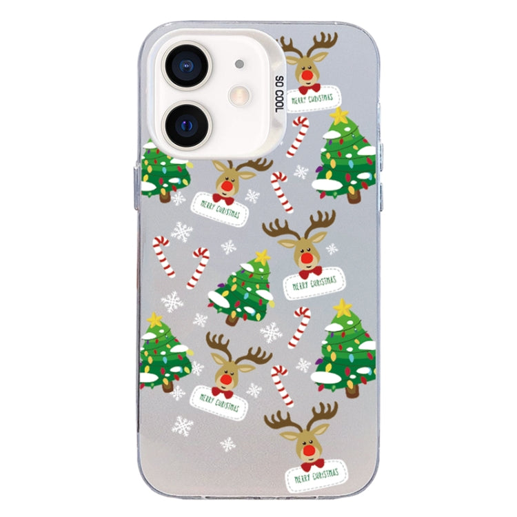 Christmas Series PC Full Coverage Pattern Phone Case, For iPhone 12