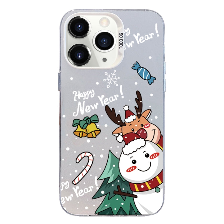 Christmas Series PC Full Coverage Pattern Phone Case, For iPhone 11 Pro Max