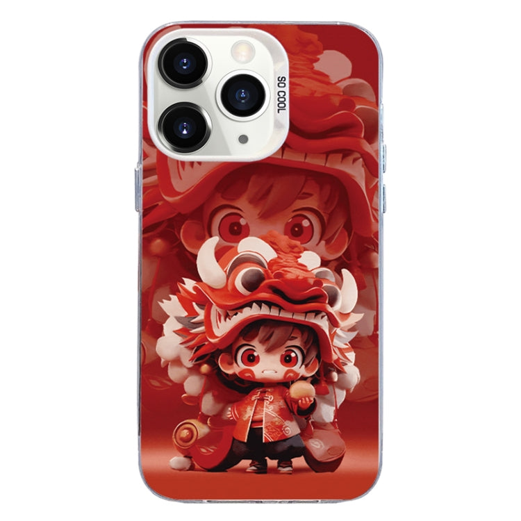 Christmas Series PC Full Coverage Pattern Phone Case, For iPhone 11 Pro Max