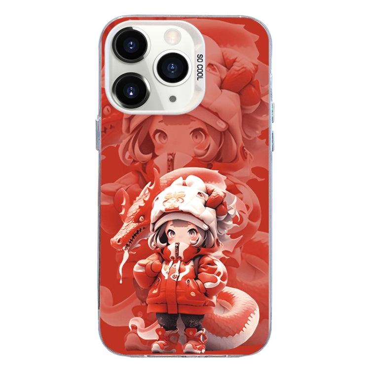 Christmas Series PC Full Coverage Pattern Phone Case, For iPhone 11 Pro Max