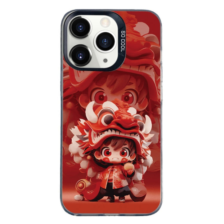 Christmas Series PC Full Coverage Pattern Phone Case, For iPhone 11 Pro Max