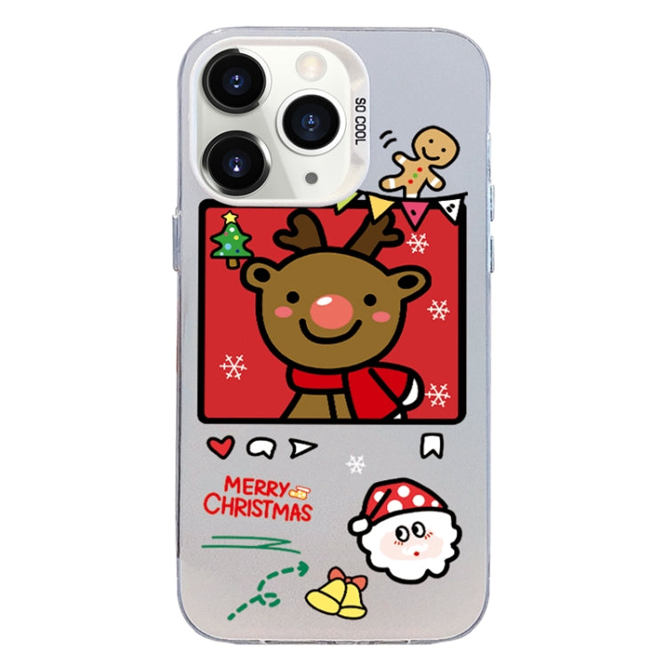 Christmas Series PC Full Coverage Pattern Phone Case, For iPhone 11 Pro Max