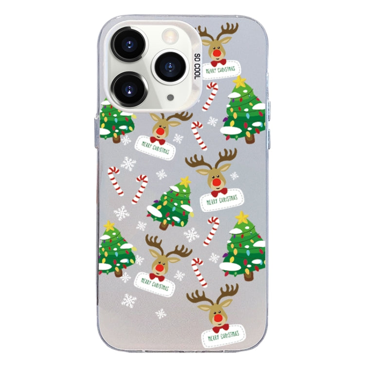 Christmas Series PC Full Coverage Pattern Phone Case, For iPhone 11 Pro Max