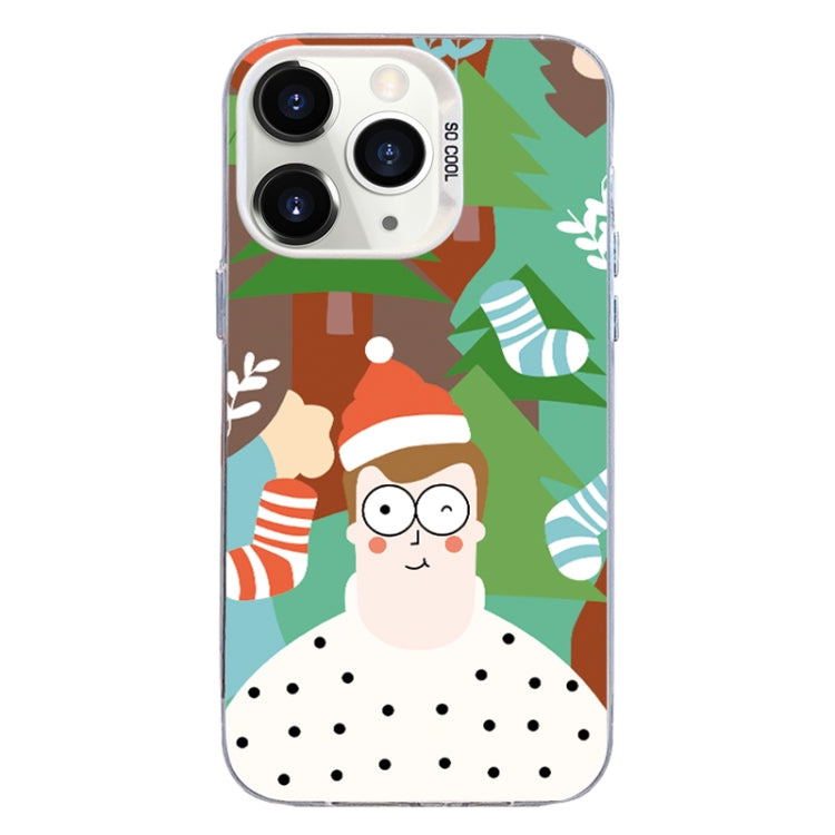 Christmas Series PC Full Coverage Pattern Phone Case, For iPhone 11 Pro