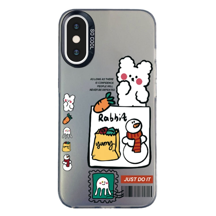 Christmas Series PC Full Coverage Pattern Phone Case, For iPhone XS Max