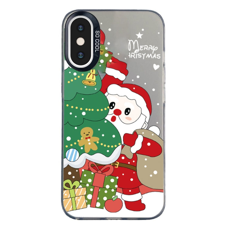 Christmas Series PC Full Coverage Pattern Phone Case, For iPhone XS Max