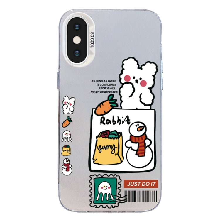 Christmas Series PC Full Coverage Pattern Phone Case, For iPhone XS Max