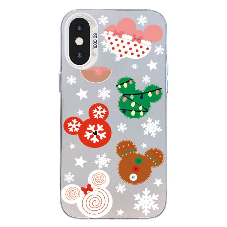 Christmas Series PC Full Coverage Pattern Phone Case, For iPhone XS Max