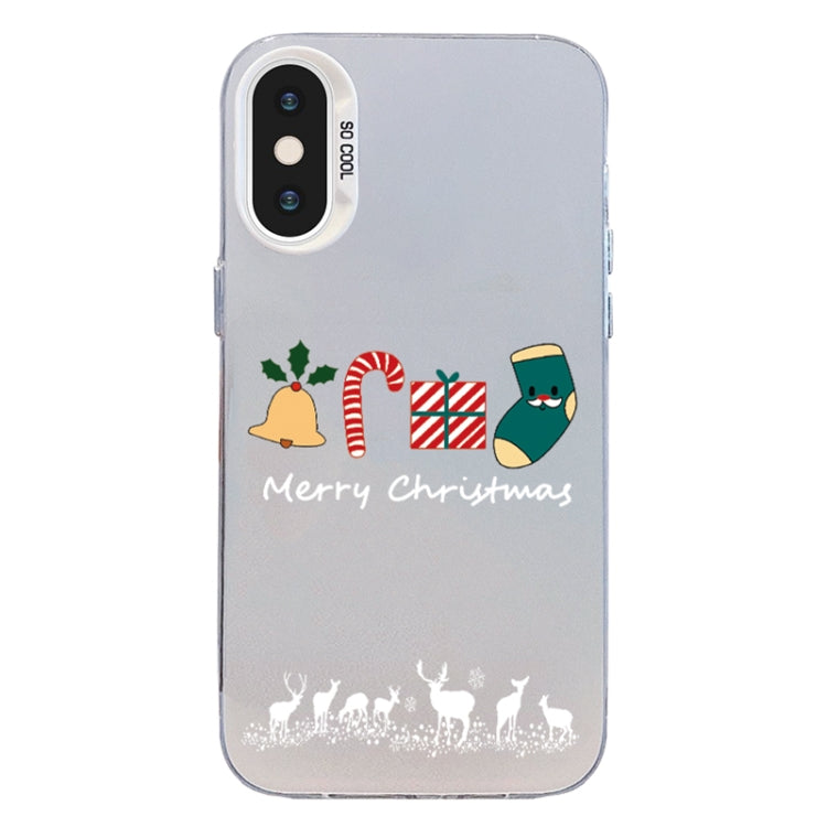 Christmas Series PC Full Coverage Pattern Phone Case, For iPhone XS Max