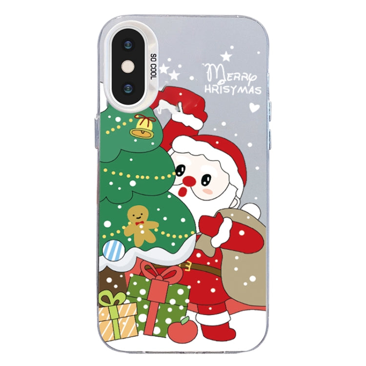 Christmas Series PC Full Coverage Pattern Phone Case, For iPhone XS Max