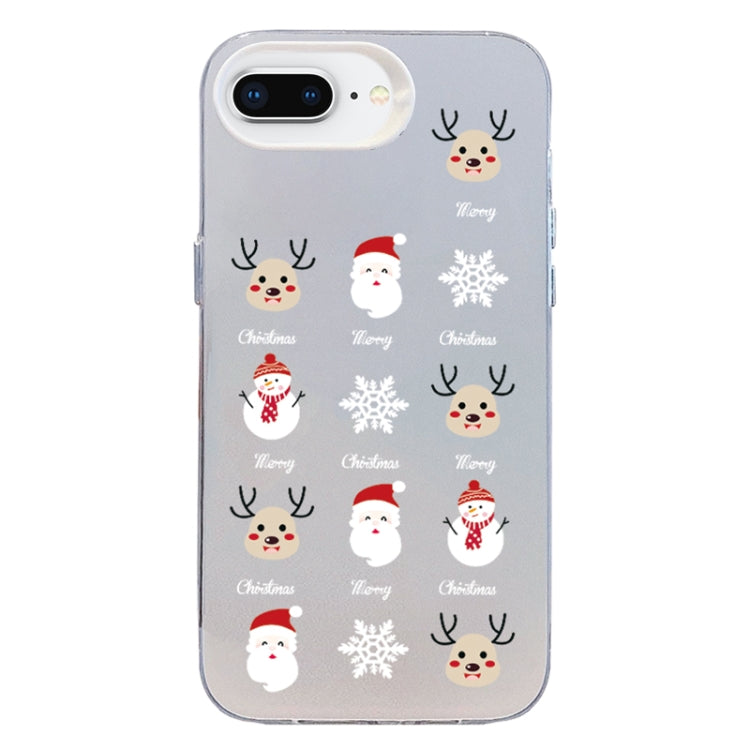 Christmas Series PC Full Coverage Pattern Phone Case, For iPhone 7 Plus / 8 Plus