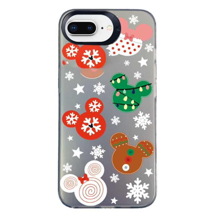 Christmas Series PC Full Coverage Pattern Phone Case, For iPhone 7 Plus / 8 Plus