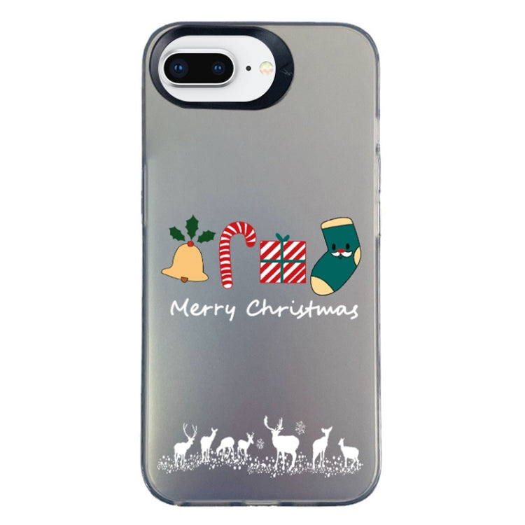 Christmas Series PC Full Coverage Pattern Phone Case, For iPhone 7 Plus / 8 Plus