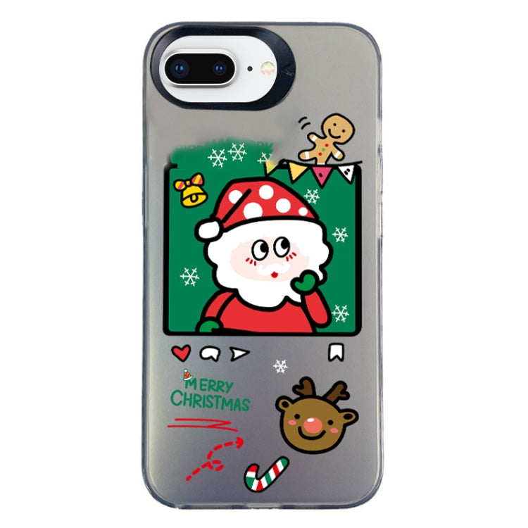 Christmas Series PC Full Coverage Pattern Phone Case, For iPhone 7 Plus / 8 Plus