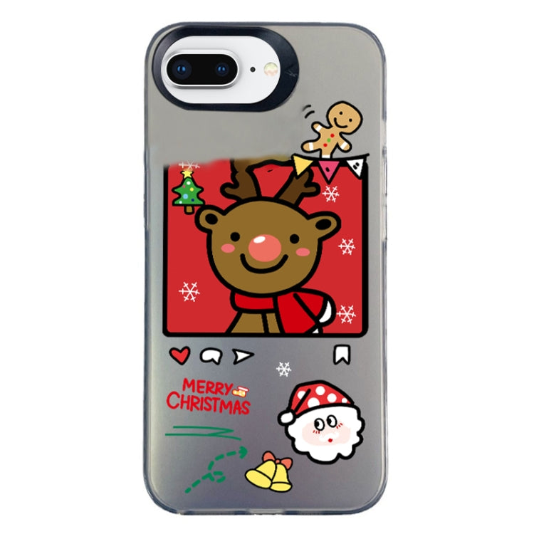 Christmas Series PC Full Coverage Pattern Phone Case, For iPhone 7 Plus / 8 Plus