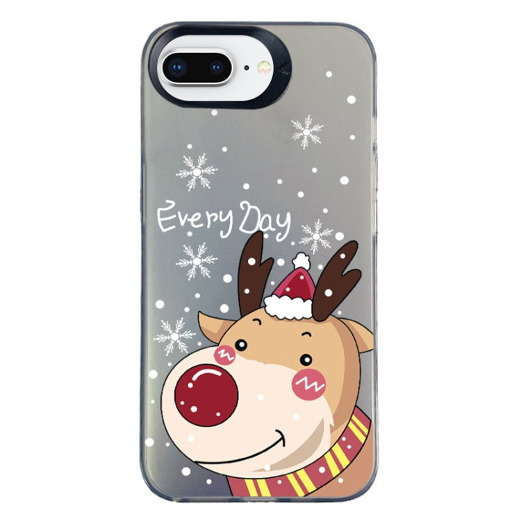 Christmas Series PC Full Coverage Pattern Phone Case, For iPhone 7 Plus / 8 Plus