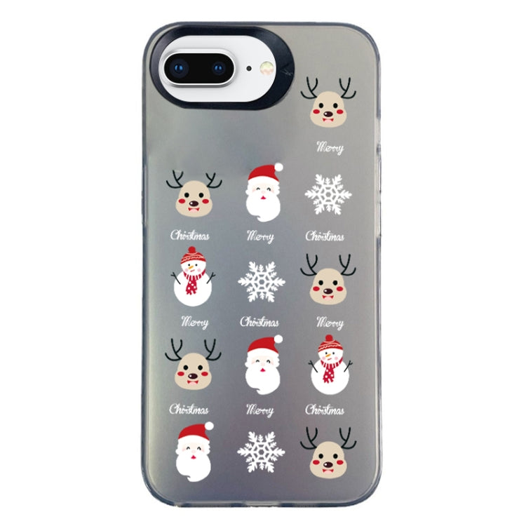 Christmas Series PC Full Coverage Pattern Phone Case, For iPhone 7 Plus / 8 Plus