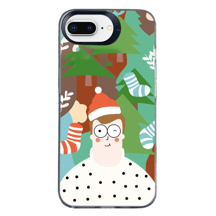 Christmas Series PC Full Coverage Pattern Phone Case, For iPhone 7 Plus / 8 Plus