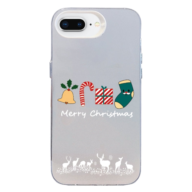 Christmas Series PC Full Coverage Pattern Phone Case, For iPhone 7 Plus / 8 Plus