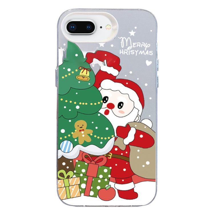 Christmas Series PC Full Coverage Pattern Phone Case, For iPhone 7 Plus / 8 Plus