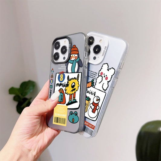 Christmas Series PC Full Coverage Pattern Phone Case, For iPhone 16 Pro Max