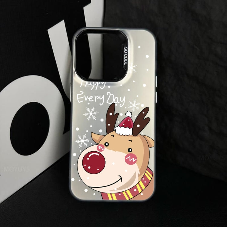 Christmas Series PC Full Coverage Pattern Phone Case, For iPhone 16 Pro Max