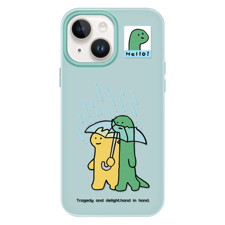 Skin Feeling Jelly TPU Hybrid PC Phone Case, For iPhone 14