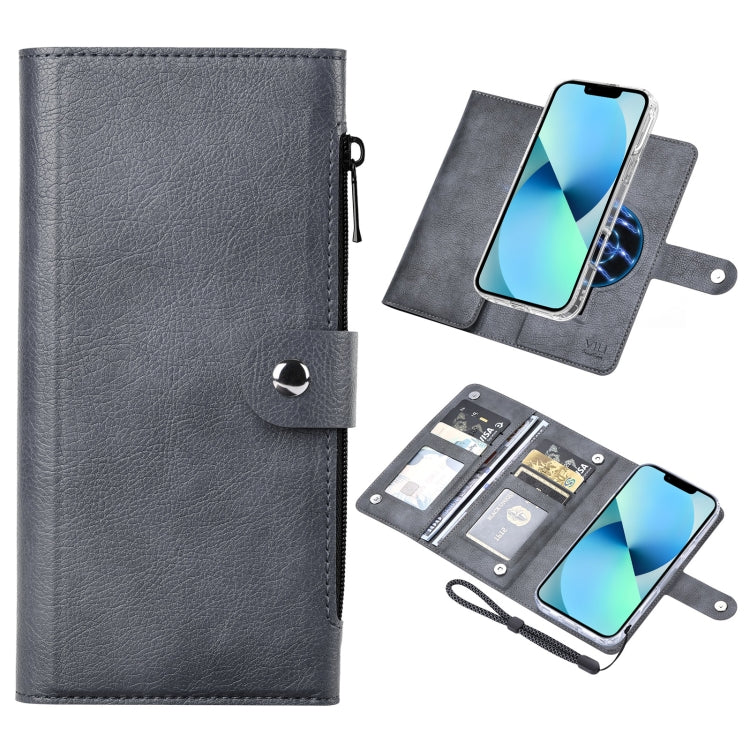 ViLi GVS-C Series MagSafe Magnetic RFID Leather Flip Phone Case, For iPhone 14 Plus, For iPhone 14, For iPhone 14 Pro, For iPhone 14 Pro Max, For iPhone 13 Pro Max, For iPhone 13 Pro, For iPhone 13