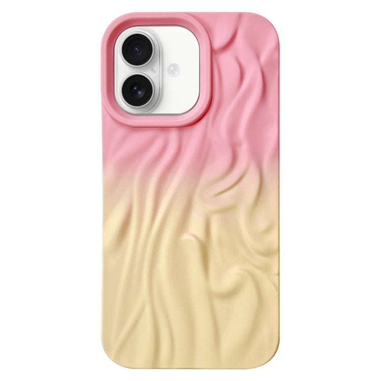 Wrinkle Gradient Skin-feel Frosted TPU Phone Case, For iPhone 16 Pro Max, For iPhone 16 Pro, For iPhone 16 Plus, For iPhone 16, For iPhone 15 Pro Max, For iPhone 15 Pro, For iPhone 15 Plus, For iPhone 15