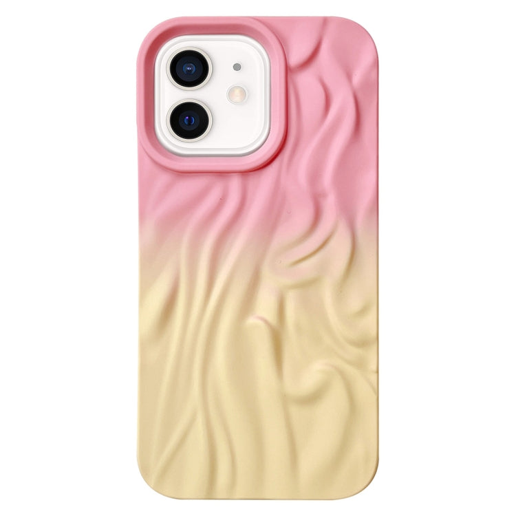 Wrinkle Gradient Skin-feel Frosted TPU Phone Case, For iPhone 12 Pro, For iPhone 12, For iPhone 11 Pro Max, For iPhone 11