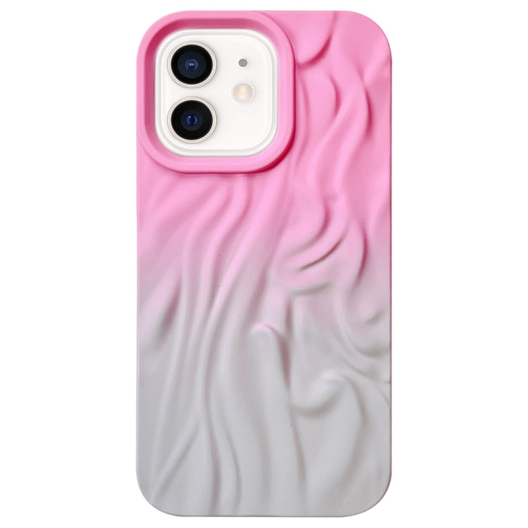 Wrinkle Gradient Skin-feel Frosted TPU Phone Case, For iPhone 12 Pro, For iPhone 12, For iPhone 11 Pro Max, For iPhone 11