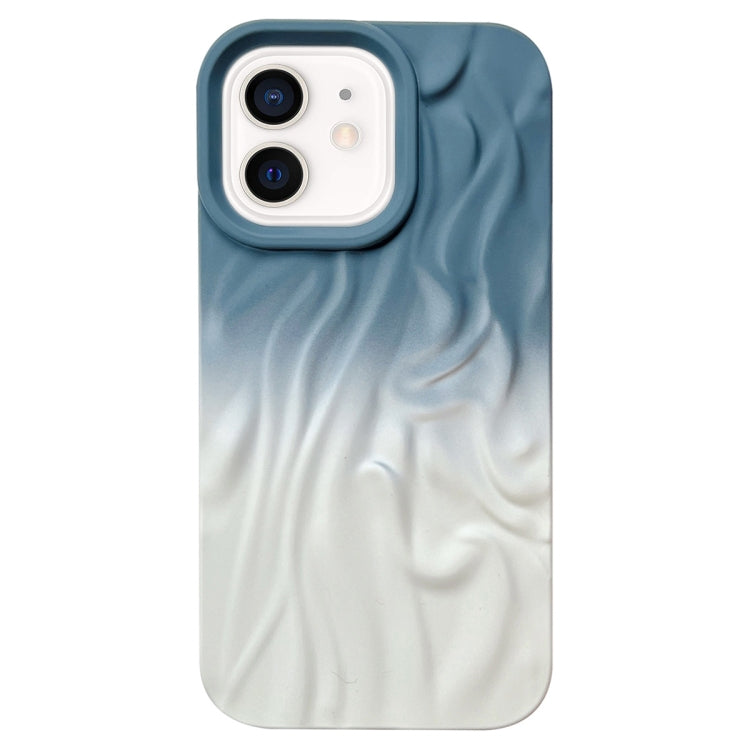 Wrinkle Gradient Skin-feel Frosted TPU Phone Case, For iPhone 12 Pro, For iPhone 12, For iPhone 11 Pro Max, For iPhone 11