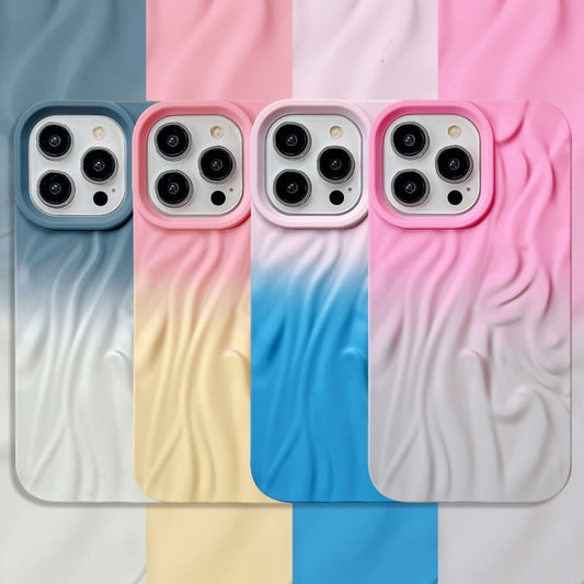 Wrinkle Gradient Skin-feel Frosted TPU Phone Case, For iPhone 12 Pro, For iPhone 12, For iPhone 11 Pro Max, For iPhone 11