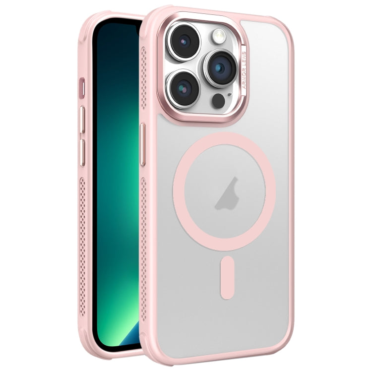 Hardware Side Cooling Skin Feel Frosted Metal Lens Frame MagSafe Phone Case, For iPhone 13 Pro Max, For iPhone 13 Pro, For iPhone 13, For iPhone 12