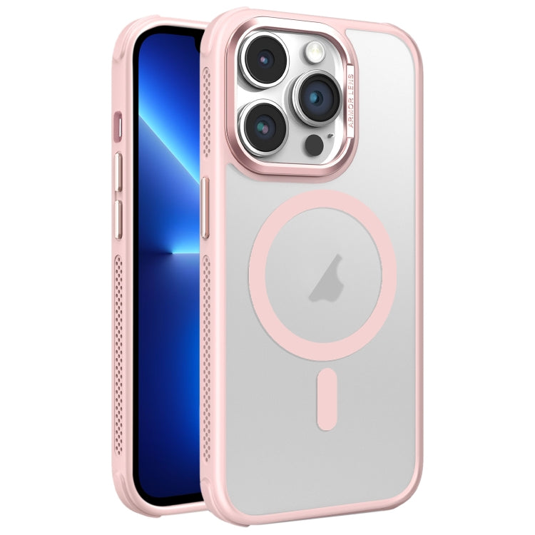 Hardware Side Cooling Skin Feel Frosted Metal Lens Frame MagSafe Phone Case, For iPhone 13 Pro Max, For iPhone 13 Pro, For iPhone 13, For iPhone 12