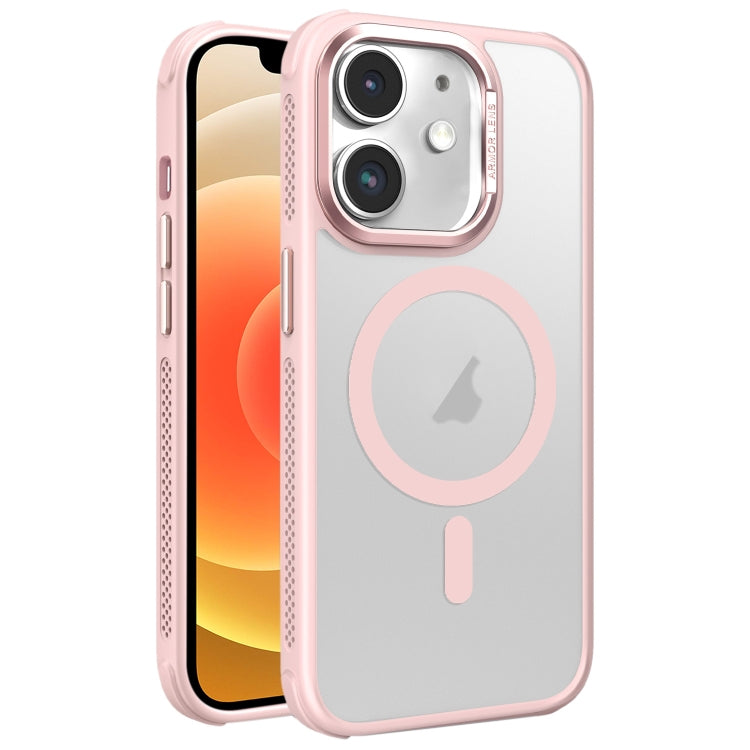 Hardware Side Cooling Skin Feel Frosted Metal Lens Frame MagSafe Phone Case, For iPhone 13 Pro Max, For iPhone 13 Pro, For iPhone 13, For iPhone 12