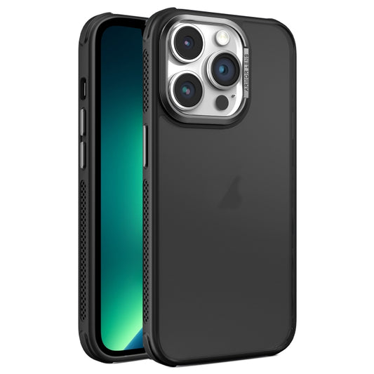 Hardware Side Cooling Skin Feel Frosted Metal Lens Frame Phone Case, For iPhone 13 Pro Max, For iPhone 13 Pro, For iPhone 13, For iPhone 12