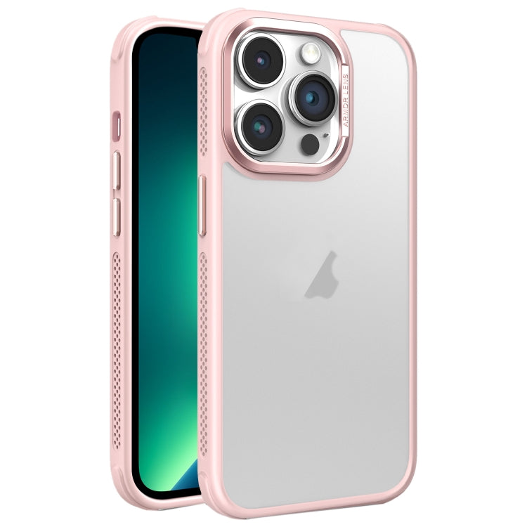 Hardware Side Cooling Skin Feel Frosted Metal Lens Frame Phone Case, For iPhone 13 Pro Max, For iPhone 13 Pro, For iPhone 13, For iPhone 12