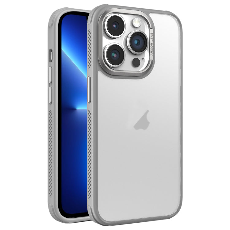 Hardware Side Cooling Skin Feel Frosted Metal Lens Frame Phone Case, For iPhone 13 Pro Max, For iPhone 13 Pro, For iPhone 13, For iPhone 12