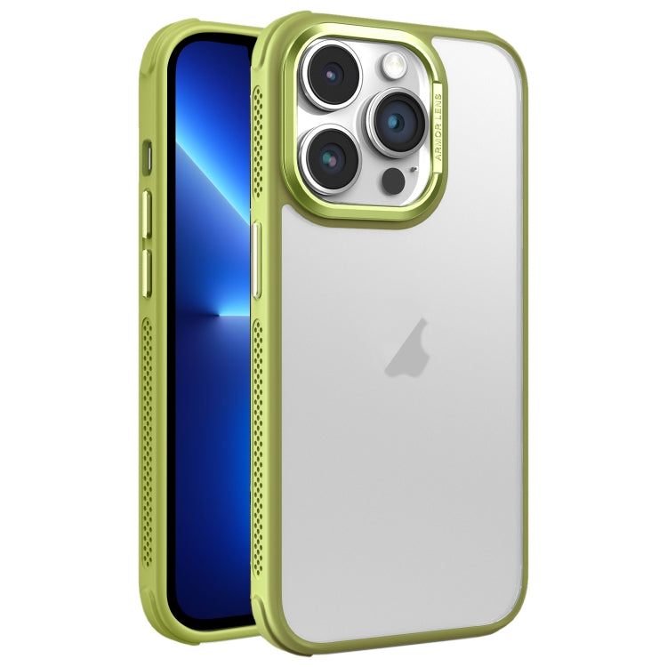 Hardware Side Cooling Skin Feel Frosted Metal Lens Frame Phone Case, For iPhone 13 Pro Max, For iPhone 13 Pro, For iPhone 13, For iPhone 12